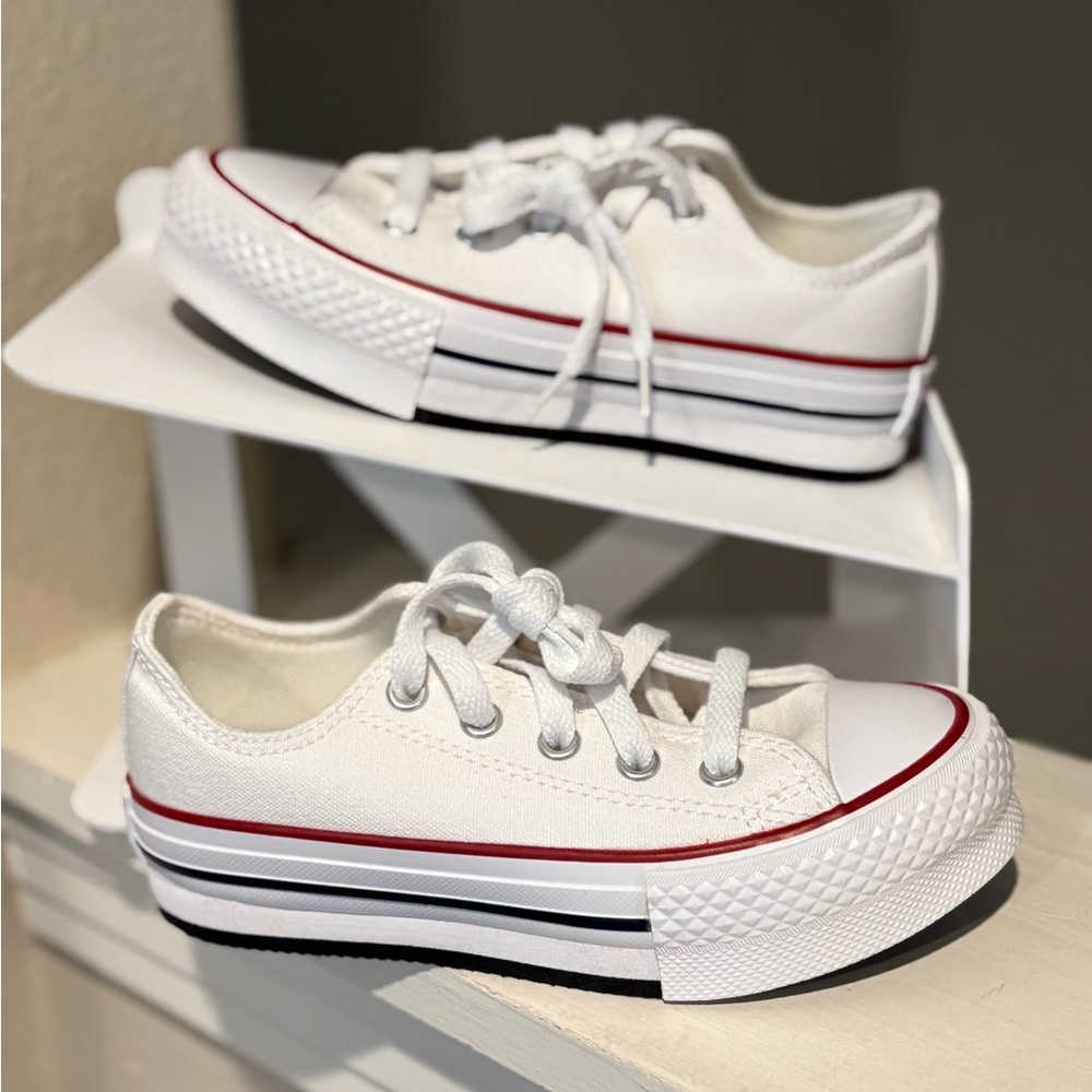 Converse Kids Chuck Taylor All Star Eva Lift Canvas Platform OX, Kid Youth Sz 1Y